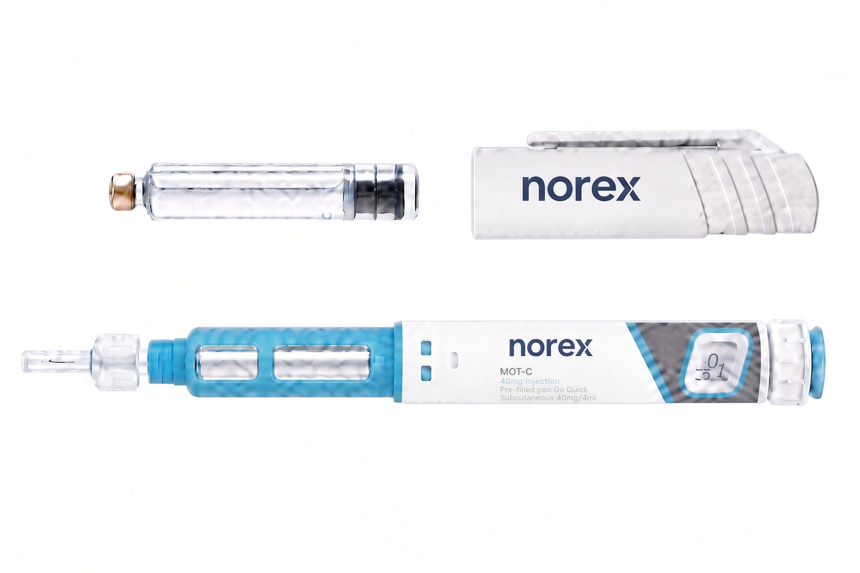 Pen mit MOTS-c 40 mg Upright